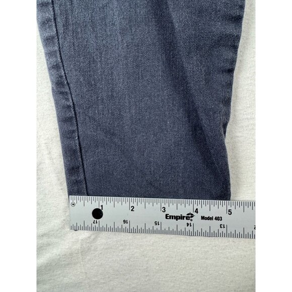 Loft Women's Denim Skinny Jeans Flat Front Coin Pockets Blue Size 4 Petite - Picture 5 of 8